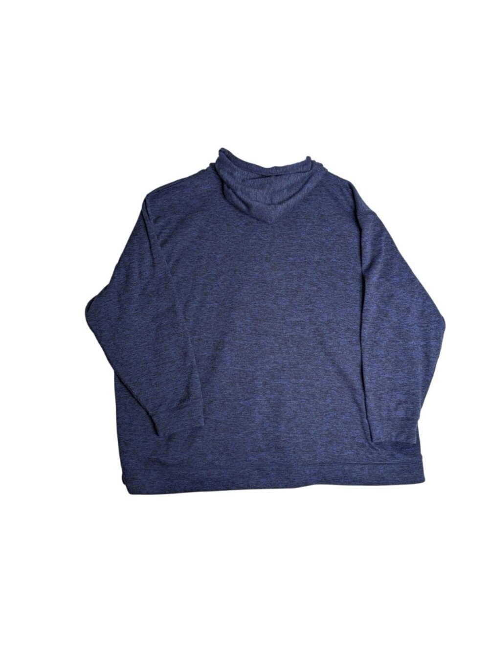 Reebok Men's BLUE Marled Speedwick Full-Zip Hoodie 5XLT - Picture 9 of 11